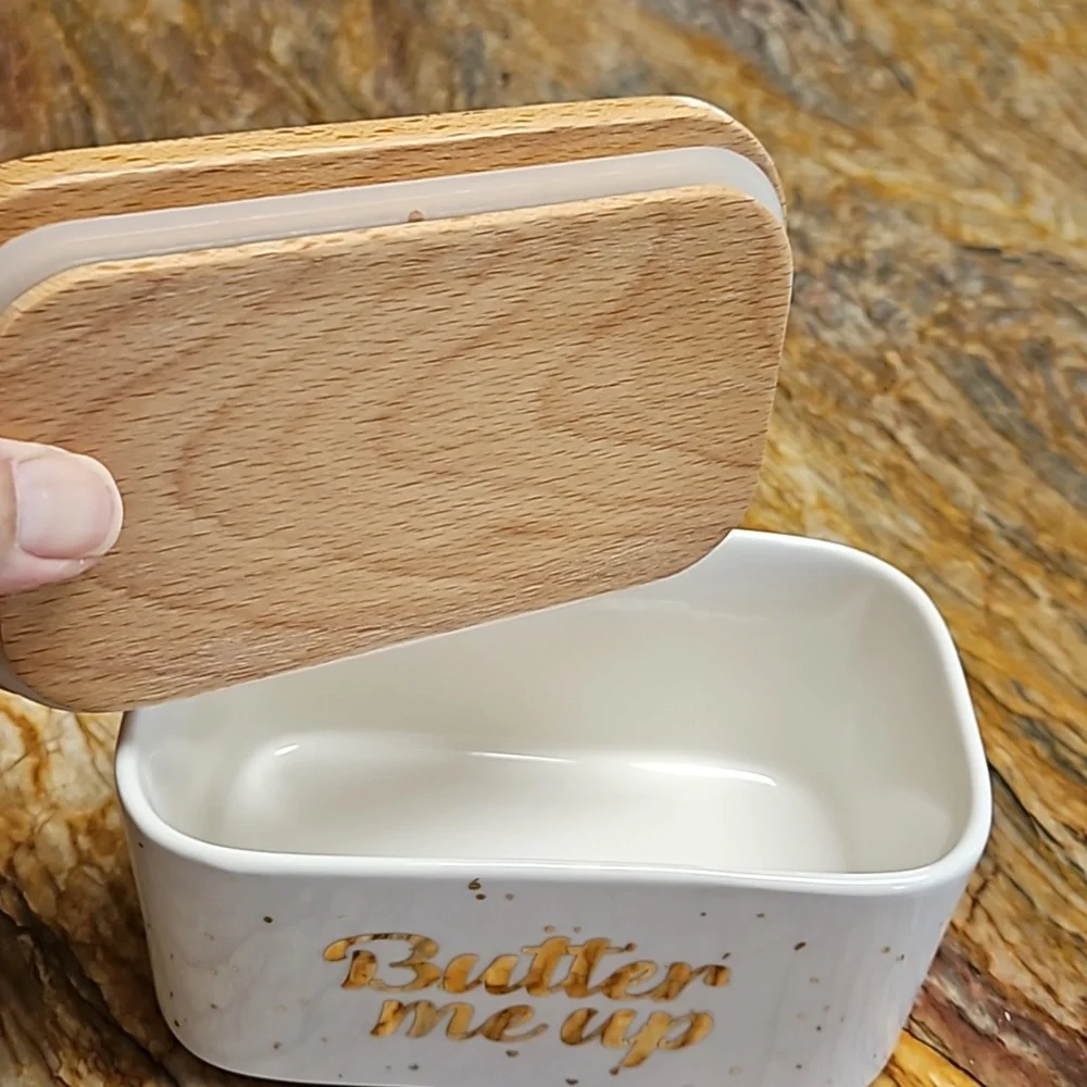 SWEESE Butter Me Up Large Butter Dish